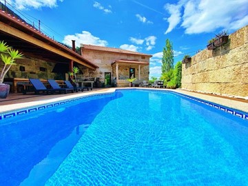 Casa de Piedra  con Piscina en Meis!!