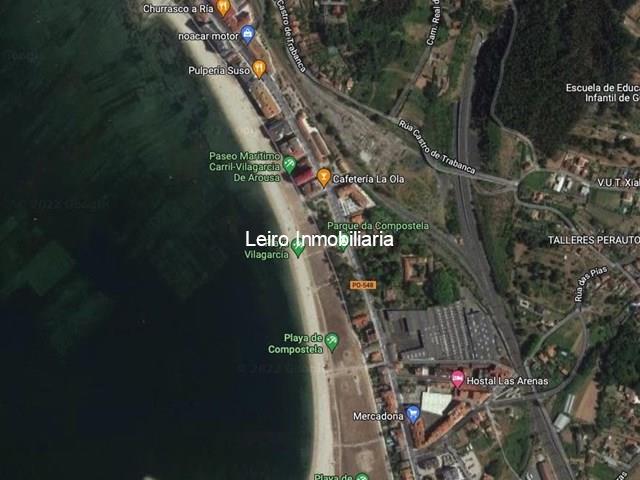 Terreno Edificable con Chalet en Primera Linea de Playa Ideal Inversores  - Vilagarcía de Arousa