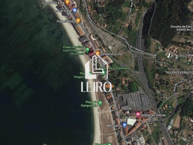 Terreno Edificable con Chalet en Primera Linea de Playa Ideal Inversores  - Vilagarcía de Arousa